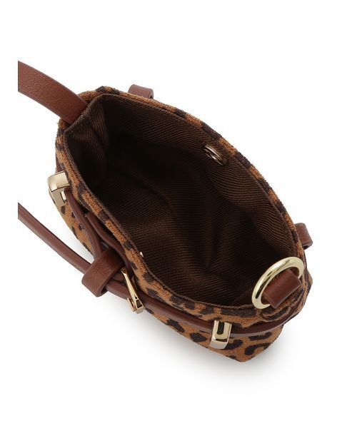 LILY BROWN（リリーブラウン）の「ミニマルバッグチャーム（キーホルダー・レディース・レオパード/アイボリー/チェック・F）」の16枚目の写真