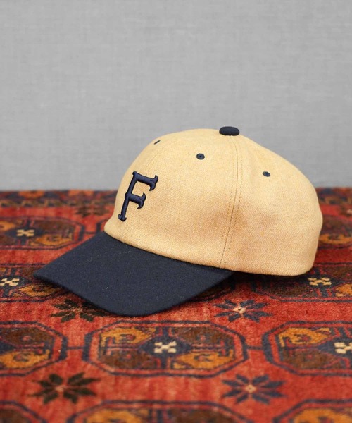 MRFATMAN(ミスターファットマン)の「F CAP WOOL(キャップ・メンズ・ブラック/ブルー/ネイビー/ワインレッド・M/L)」の3枚目の写真