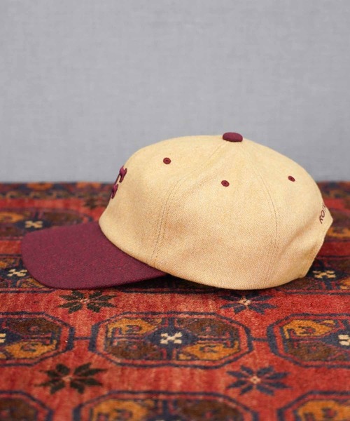 MRFATMAN(ミスターファットマン)の「F CAP WOOL(キャップ・メンズ・ブラック/ブルー/ネイビー/ワインレッド・M/L)」の6枚目の写真