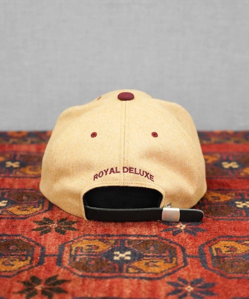 MRFATMAN(ミスターファットマン)の「F CAP WOOL(キャップ・メンズ・ブラック/ブルー/ネイビー/ワインレッド・M/L)」の8枚目の写真
