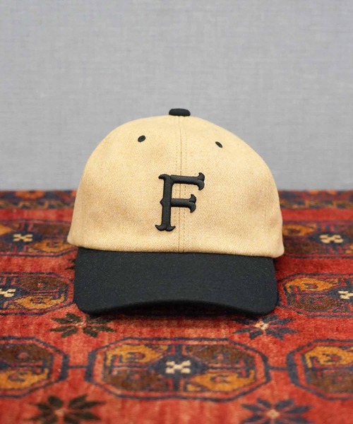 MRFATMAN(ミスターファットマン)の「F CAP WOOL(キャップ・メンズ・ブラック/ブルー/ネイビー/ワインレッド・M/L)」の10枚目の写真