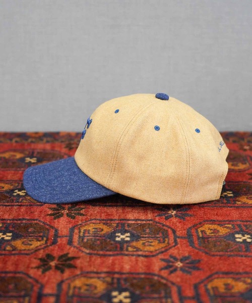 MRFATMAN(ミスターファットマン)の「F CAP WOOL(キャップ・メンズ・ブラック/ブルー/ネイビー/ワインレッド・M/L)」の15枚目の写真
