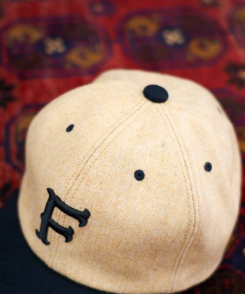 MRFATMAN(ミスターファットマン)の「F CAP WOOL(キャップ・メンズ・ブラック/ブルー/ネイビー/ワインレッド・M/L)」の20枚目の写真