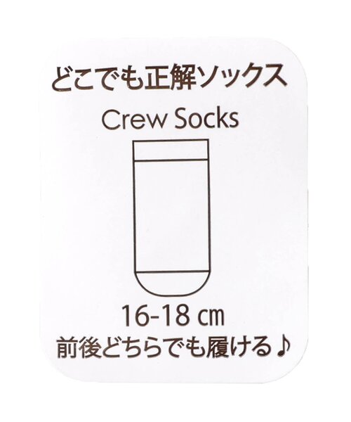 Ampersand(アンパサンド)の「どこでも正解ソックス(ソックス/靴下・キッズ・マスタード/アイボリー/サックスブルー・12/21/15 /18)」の7枚目の写真