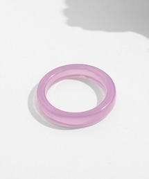 yu-ka（ユーカ）の「YU-KA:クリアカラーリング スリム clear color slim ringu（リング）」