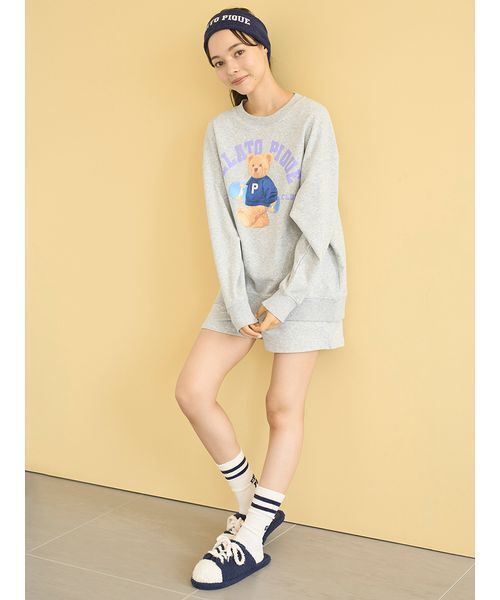 GELATO PIQUE & STARBUCKS ベア柄カットソーショートパンツ セール】【ONLINE限定】スポーティーベアワンポイントTシャツ＆総柄