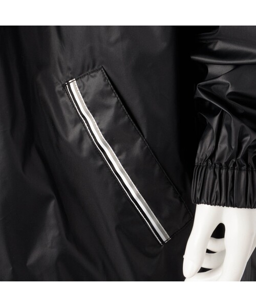 BRIEFING（ブリーフィング）の「【BRIEFING GOLF／ブリーフィングゴルフ】CL WOMEN'S SOFILETA NYLON PARKA（ナイロンジャケット・レディース・チャコール/ネイビー・S/M）」の8枚目の写真