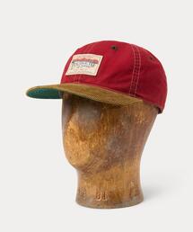 RRL（ダブル アール エル）の「コーデュロイビル オイルクロス ボール キャップ（キャップ）」