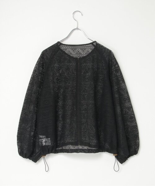 LBC（エルビーシー）の「レースジップ6分ブルゾン（ブルゾン・レディース・ブラック/ホワイト・M）」の19枚目の写真