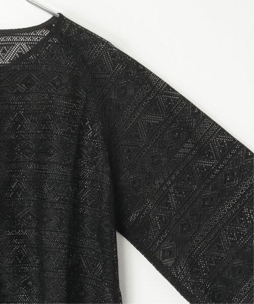 LBC（エルビーシー）の「レースジップ6分ブルゾン（ブルゾン・レディース・ブラック/ホワイト・M）」の22枚目の写真