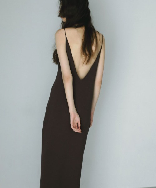 セール】ホールガーメントニットキャミワンピース（ワンピース）｜ETRE