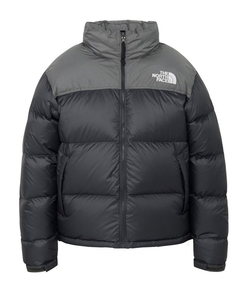 リアイ様ヌプシTHENORTHFACEグレー ダウンジャケット THE NORTH FACE/ザ・ノース・フェイス NUPTSE JACKET ヌプシジャケット