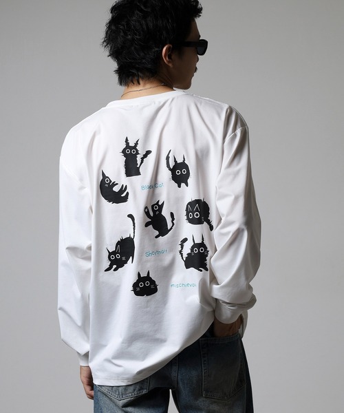 FUNALIVE(ファンアライブ)の「BF2 select ストレッチ天竺刺繍&プリントロングスリーブTシャツ(Tシャツ/カットソー・メンズ・C/D/A/B/G/H/E/F・L/M/LL)」の5枚目の写真