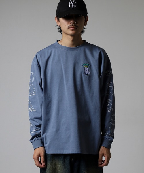 FUNALIVE(ファンアライブ)の「BF2 select ストレッチ天竺刺繍&プリントロングスリーブTシャツ(Tシャツ/カットソー・メンズ・C/D/A/B/G/H/E/F・L/M/LL)」の20枚目の写真