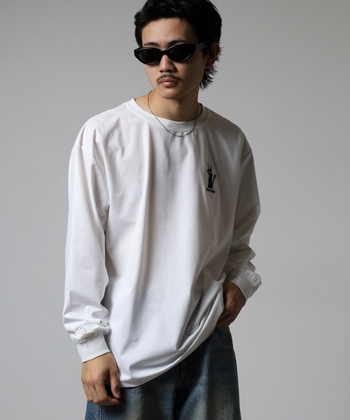 FUNALIVE(ファンアライブ)の「BF2 select ストレッチ天竺刺繍&プリントロングスリーブTシャツ(Tシャツ/カットソー・メンズ・C/D/A/B/G/H/E/F・L/M/LL)」の10枚目の写真