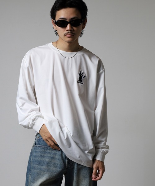 FUNALIVE(ファンアライブ)の「BF2 select ストレッチ天竺刺繍&プリントロングスリーブTシャツ(Tシャツ/カットソー・メンズ・C/D/A/B/G/H/E/F・L/M/LL)」の11枚目の写真