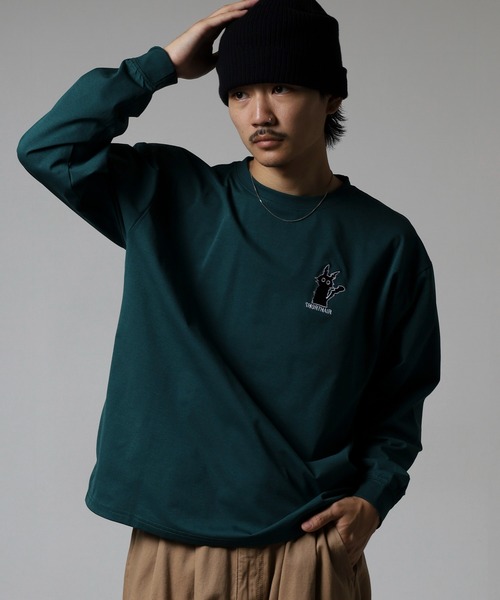 FUNALIVE(ファンアライブ)の「BF2 select ストレッチ天竺刺繍&プリントロングスリーブTシャツ(Tシャツ/カットソー・メンズ・C/D/A/B/G/H/E/F・L/M/LL)」の15枚目の写真