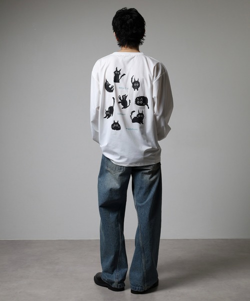 FUNALIVE(ファンアライブ)の「BF2 select ストレッチ天竺刺繍&プリントロングスリーブTシャツ(Tシャツ/カットソー・メンズ・C/D/A/B/G/H/E/F・L/M/LL)」の14枚目の写真