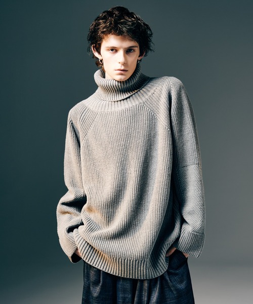 Sulman Turtle Neck Knit / サルマンタートルネックニット（ニット
