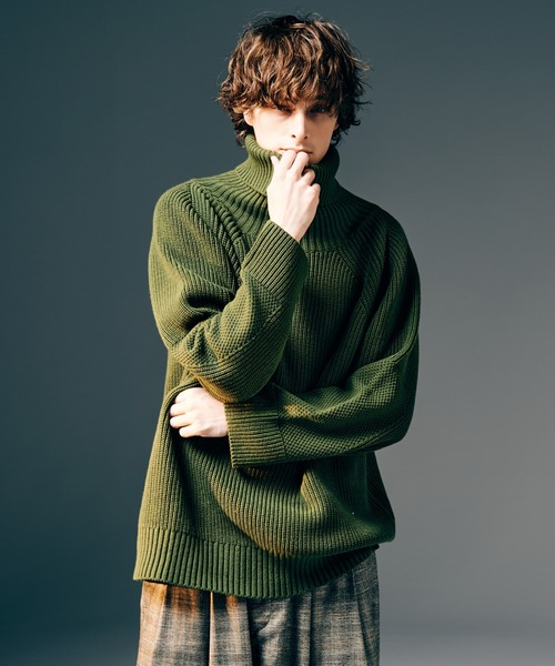 Sulman Turtle Neck Knit / サルマンタートルネックニット（ニット