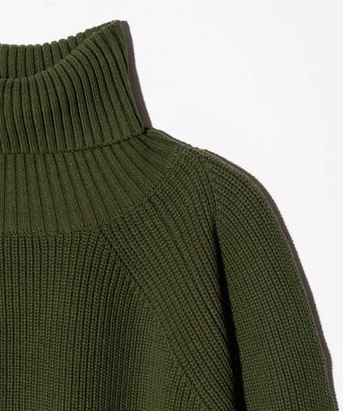 glamb(グラム)の「Sulman Turtle Neck Knit / サルマンタートルネックニット(ニット/セーター・メンズ・グレー/ブラック/カーキ・S/M/L)」の14枚目の写真