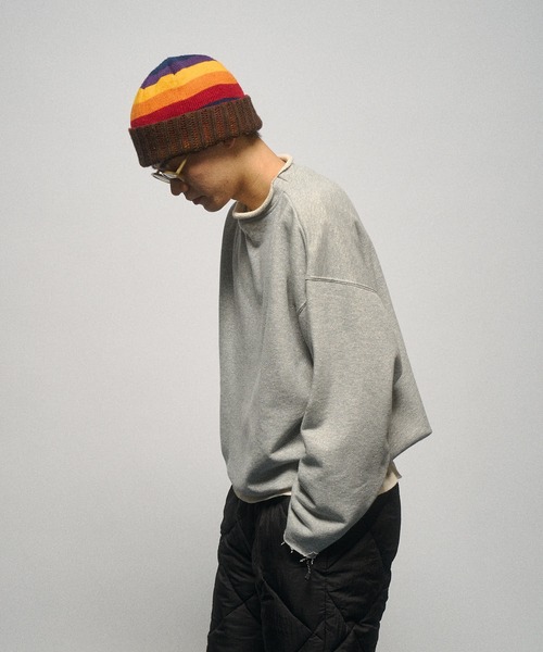 THE BOLDMAN（ザ ボールドマン）の「Cutoff Heavy Sweat / カットオフヘビースウェット（スウェット・メンズ・グレー/ブラック/ライトグレー・LARGE/MEDIUM）」の13枚目の写真