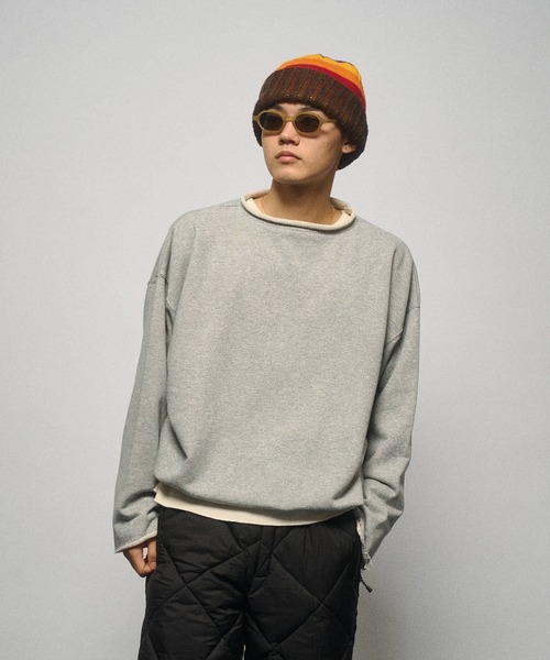 THE BOLDMAN（ザ ボールドマン）の「Cutoff Heavy Sweat / カットオフヘビースウェット（スウェット・メンズ・グレー/ブラック/ライトグレー・LARGE/MEDIUM）」の15枚目の写真