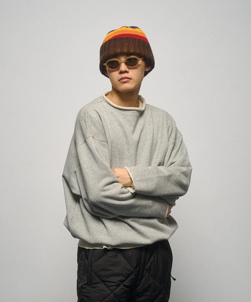 THE BOLDMAN（ザ ボールドマン）の「Cutoff Heavy Sweat / カットオフヘビースウェット（スウェット・メンズ・グレー/ブラック/ライトグレー・LARGE/MEDIUM）」の17枚目の写真