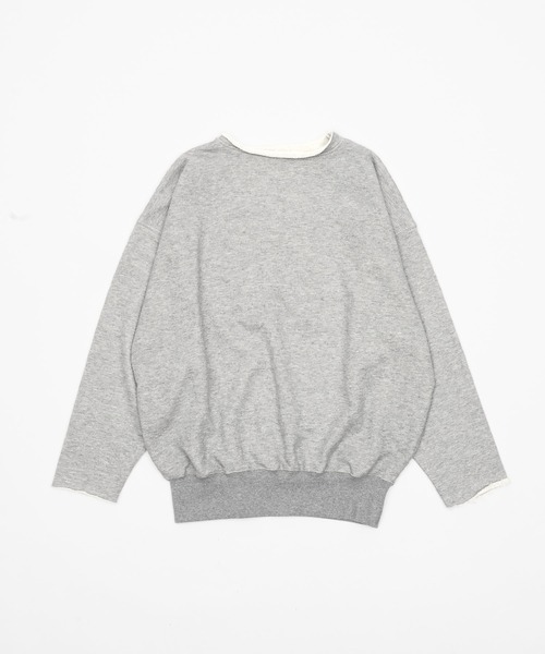 THE BOLDMAN（ザ ボールドマン）の「Cutoff Heavy Sweat / カットオフヘビースウェット（スウェット・メンズ・グレー/ブラック/ライトグレー・LARGE/MEDIUM）」の20枚目の写真