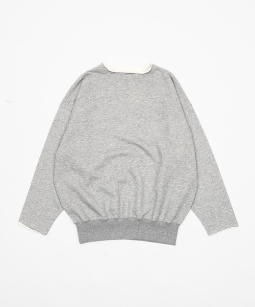 THE BOLDMAN（ザ ボールドマン）の「Cutoff Heavy Sweat / カットオフヘビースウェット（スウェット・メンズ・グレー/ブラック/ライトグレー・LARGE/MEDIUM）」の18枚目の写真