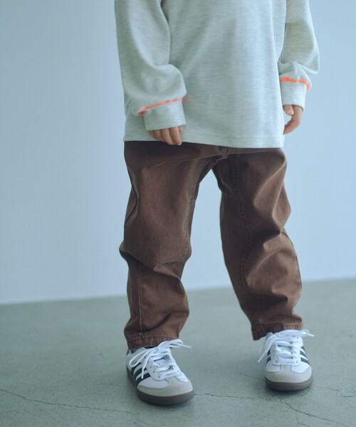 マチツキ ツイル パンツ / キッズ 100cm-160cm（その他パンツ）｜green