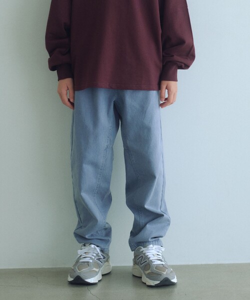 マチツキ ツイル パンツ / キッズ 100cm-160cm（その他パンツ）｜green