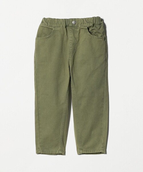 green label relaxing（グリーンレーベルリラクシング）の「マチツキ ツイル パンツ / キッズ  100cm-160cm（その他パンツ・キッズ・ターコイズブルー系/ブラウン系/オリーブ・160cm/140cm/150cm/100cm/120cm/130cm/110cm）」の2枚目の写真