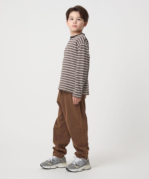 green label relaxing（グリーンレーベルリラクシング）の「マチツキ ツイル パンツ / キッズ  100cm-160cm（その他パンツ・キッズ・ターコイズブルー系/ブラウン系/オリーブ・160cm/140cm/150cm/100cm/120cm/130cm/110cm）」の9枚目の写真