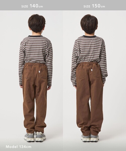 green label relaxing（グリーンレーベルリラクシング）の「マチツキ ツイル パンツ / キッズ  100cm-160cm（その他パンツ・キッズ・ターコイズブルー系/ブラウン系/オリーブ・160cm/140cm/150cm/100cm/120cm/130cm/110cm）」の12枚目の写真