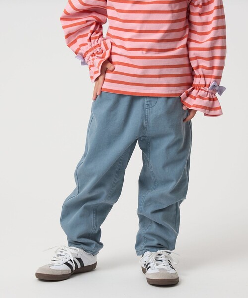 green label relaxing（グリーンレーベルリラクシング）の「マチツキ ツイル パンツ / キッズ  100cm-160cm（その他パンツ・キッズ・ターコイズブルー系/ブラウン系/オリーブ・160cm/140cm/150cm/100cm/120cm/130cm/110cm）」の13枚目の写真