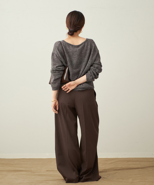 新品タグ付き　Plage アルパカMix STRING ニット アルパカMix STRING ニット（ニット/セーター）｜Plage