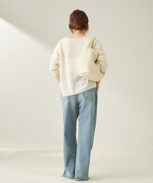 新品タグ付き　Plage アルパカMix STRING ニット アルパカMix STRING ニット（ニット/セーター）｜Plage