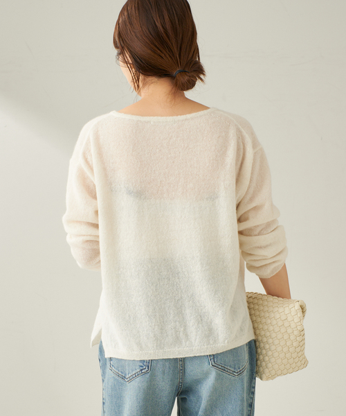 新品タグ付き　Plage アルパカMix STRING ニット アルパカMix STRING ニット（ニット／セーター）｜Plage