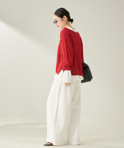 新品タグ付き　Plage アルパカMix STRING ニット アルパカMix STRING ニット（ニット/セーター）｜Plage