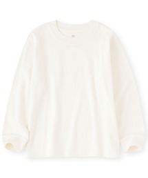 無印良品 | キッズ　両面起毛クルーネック長袖Ｔシャツ(Tシャツ/カットソー)