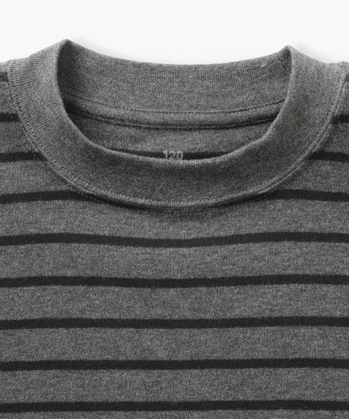 無印良品（ムジルシリョウヒン）の「キッズ　両面起毛クルーネック長袖Ｔシャツ（Tシャツ/カットソー・キッズ・ブラック/ブラック系/ネイビー系/ライトグリーン系/グレー系/オフホワイト・150/140/130/120/110）」の16枚目の写真