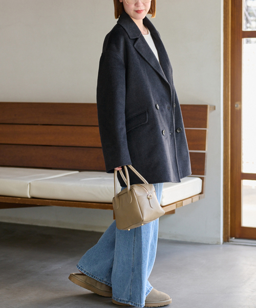 ジャーナルスタンダード　ウールカシミヤテーラードコート　新品タグ付き　38 ウールカシミヤテーラードコート（その他アウター）｜JOURNAL STANDARD