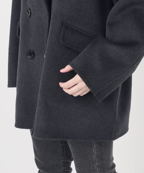 25AW新作］ウールカシミヤテーラードコート（その他アウター