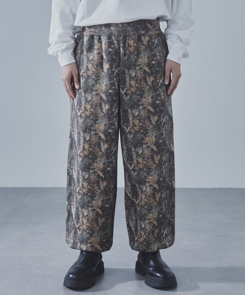 SLICK(スリック)の「【SLICK/スリック】Camouflage Print Wide Sweat Pants/カモフラージュスウェットワイドパンツ / ヘビィーウェイト/セットアップ(スウェットパンツ・メンズ・ウッドランド/リアルツリーカモ・1/2/3)」の17枚目の写真