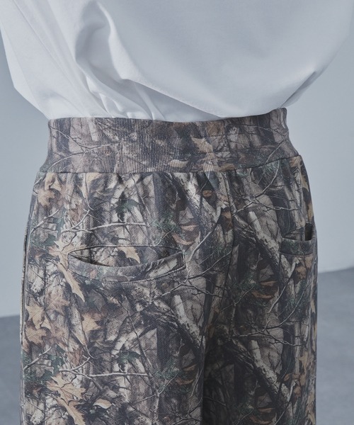 SLICK(スリック)の「【SLICK/スリック】Camouflage Print Wide Sweat Pants/カモフラージュスウェットワイドパンツ / ヘビィーウェイト/セットアップ(スウェットパンツ・メンズ・ウッドランド/リアルツリーカモ・1/2/3)」の20枚目の写真