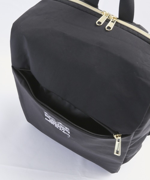 Legato Largo(レガートラルゴ)の「Legato Largo レガートラルゴ 洗えるカバンナイロンリュック LT-E1331(バックパック/リュック・レディース・ナチュラル・FREE)」の2枚目の写真