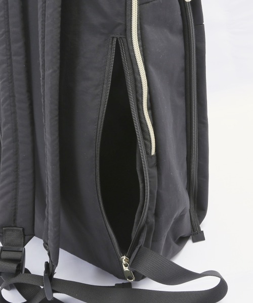 Legato Largo(レガートラルゴ)の「Legato Largo レガートラルゴ 洗えるカバンナイロンリュック LT-E1331(バックパック/リュック・レディース・ナチュラル・FREE)」の9枚目の写真
