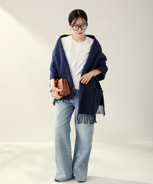 LAPUAN KANKURIT / ラプアンカンクリ POCKET SHAWL UNI ショール