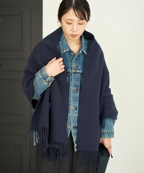 LAPUAN KANKURIT / ラプアンカンクリ POCKET SHAWL UNI ショール